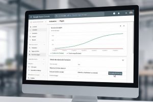 Capture d'écran de la Google Search Console montrant un rapport d'indexation avec les motifs d'exclusion en français (noindex, robots.txt).